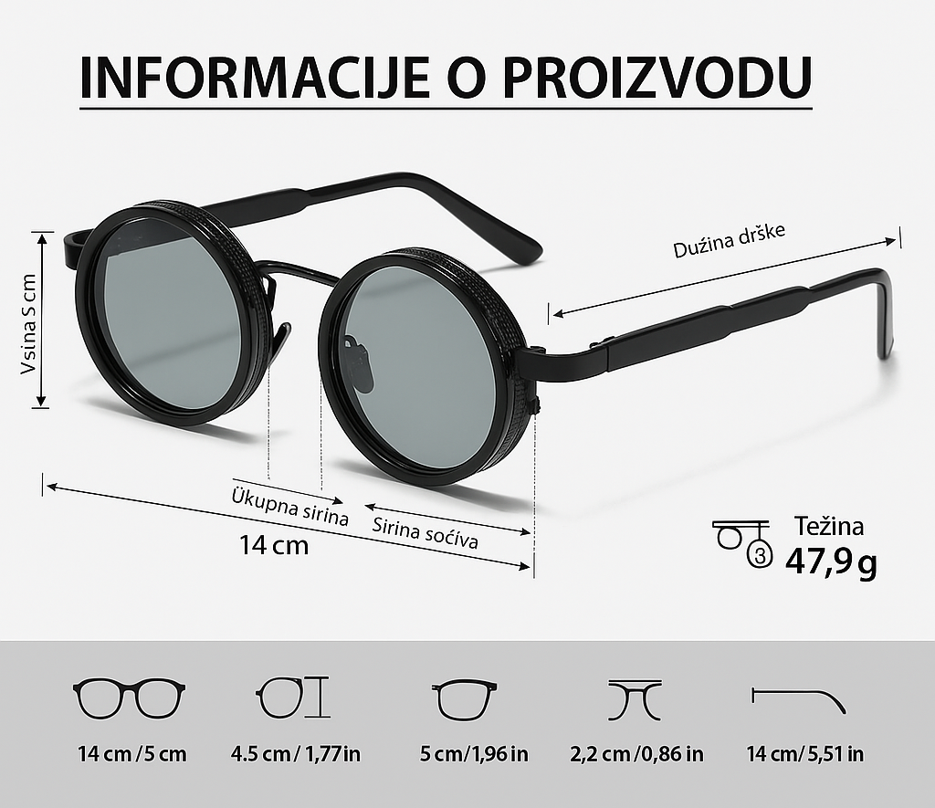 Naočare sa ND filterom - APEX