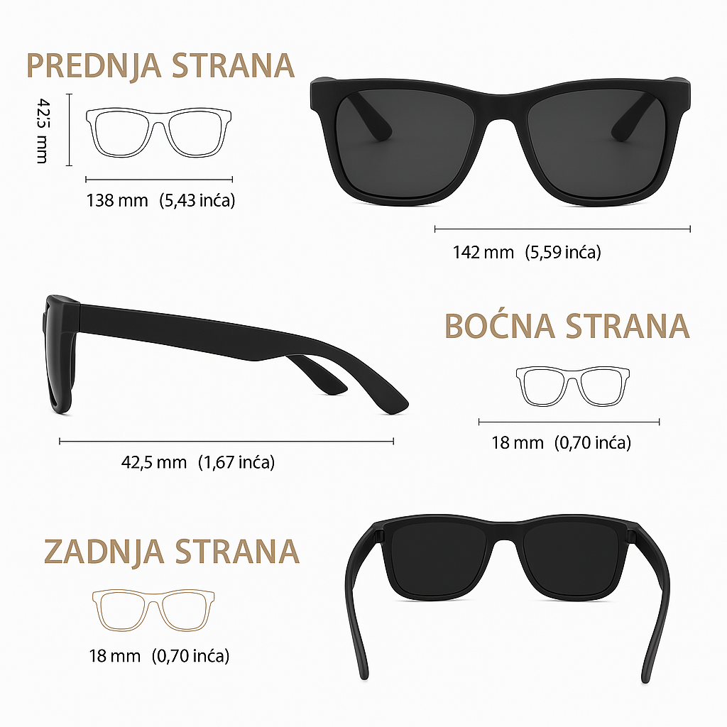 6 u 1 Sunčane naočare APEX